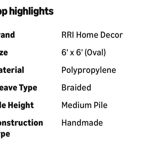 Braided Multicolor Round Rug - Picture 4 of 5